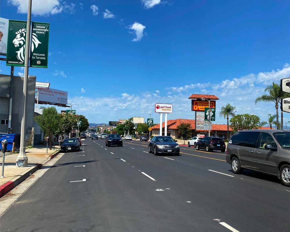 Ventura Boulevard in Tarzana, California