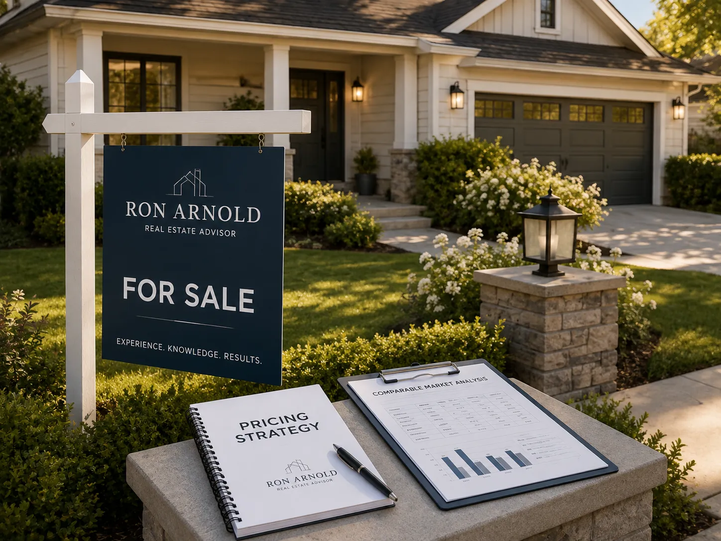 For Sale: Professional Home Marketing Scene